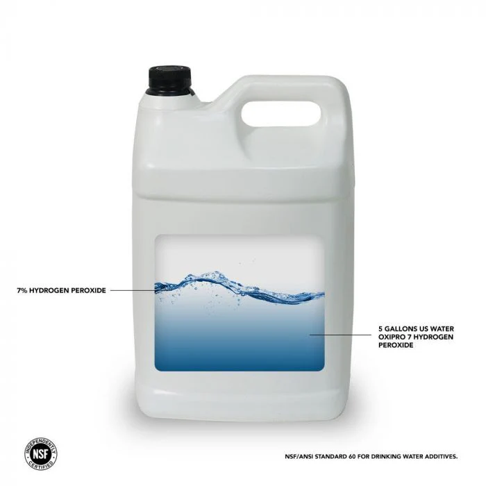 7% Hydrogen Peroxide - 2 - 2.5 Gallon Bottles - Image 3